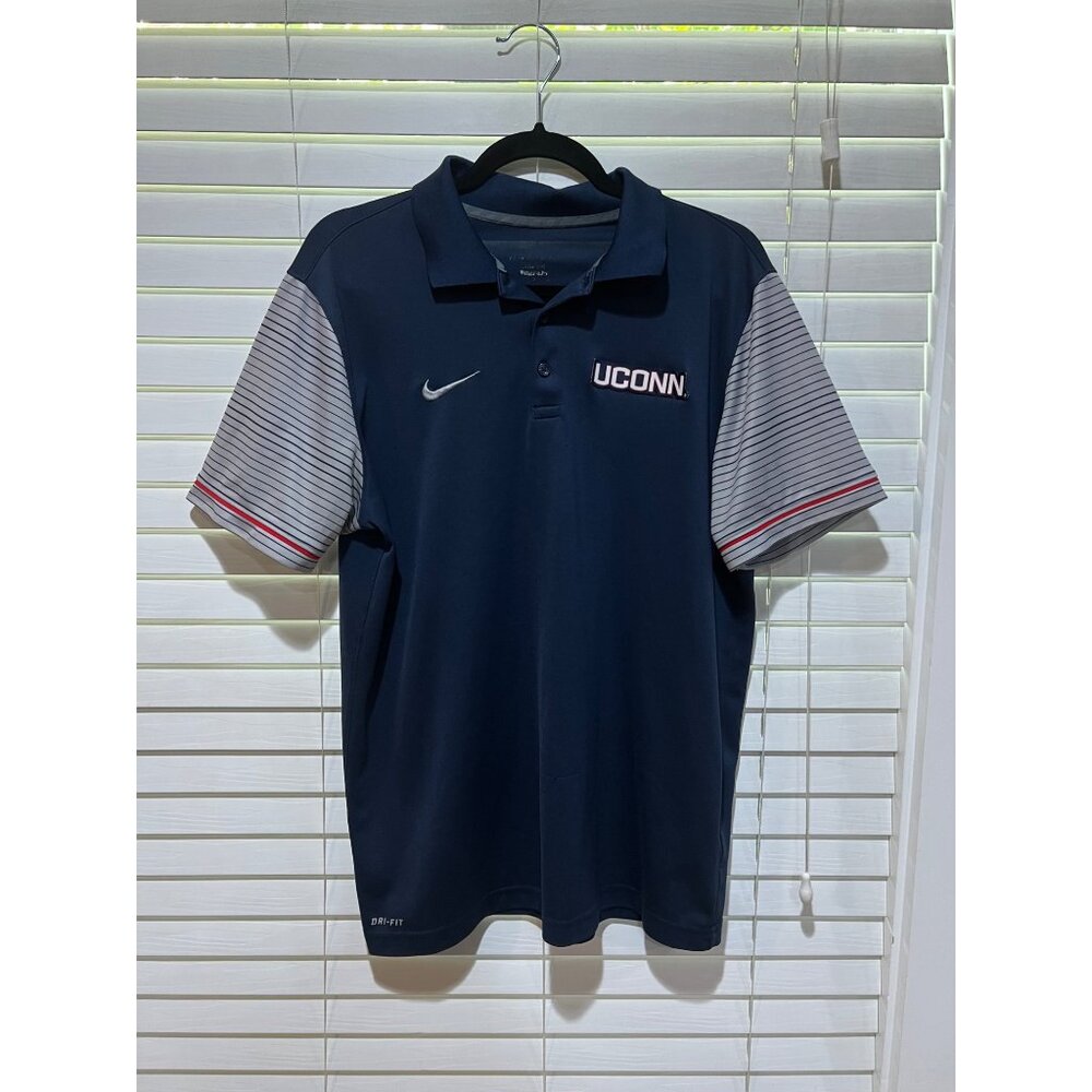 Nike University of Connecticut Huskies‎ Polo - Size L